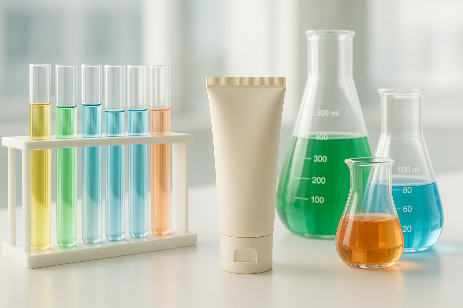 Laboratoryjne opracowanie receptury kremu – start marki kosmetycznej